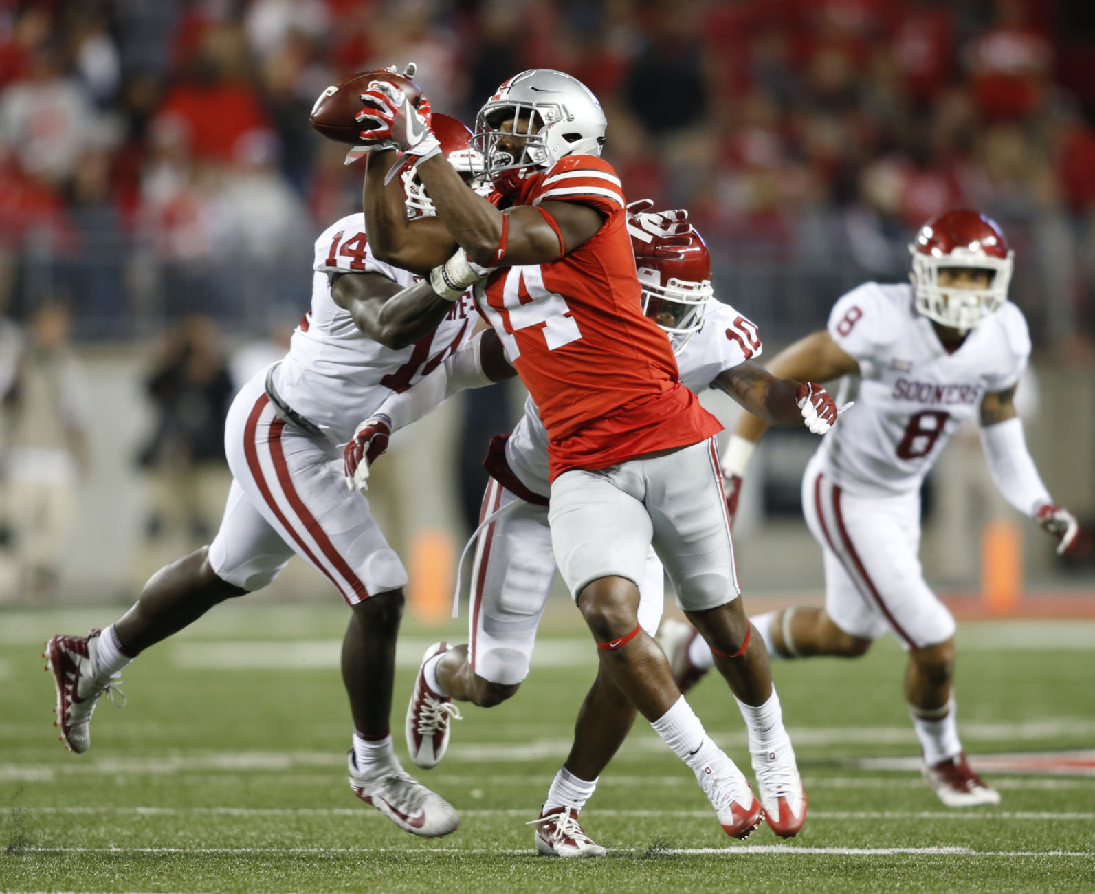 Sept. 9 - No. 5 Oklahoma 31, No. 2 Ohio State 16